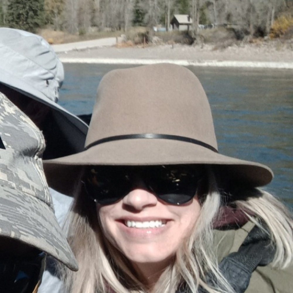 Janessa Leone 100% wool hat with slim band size medium